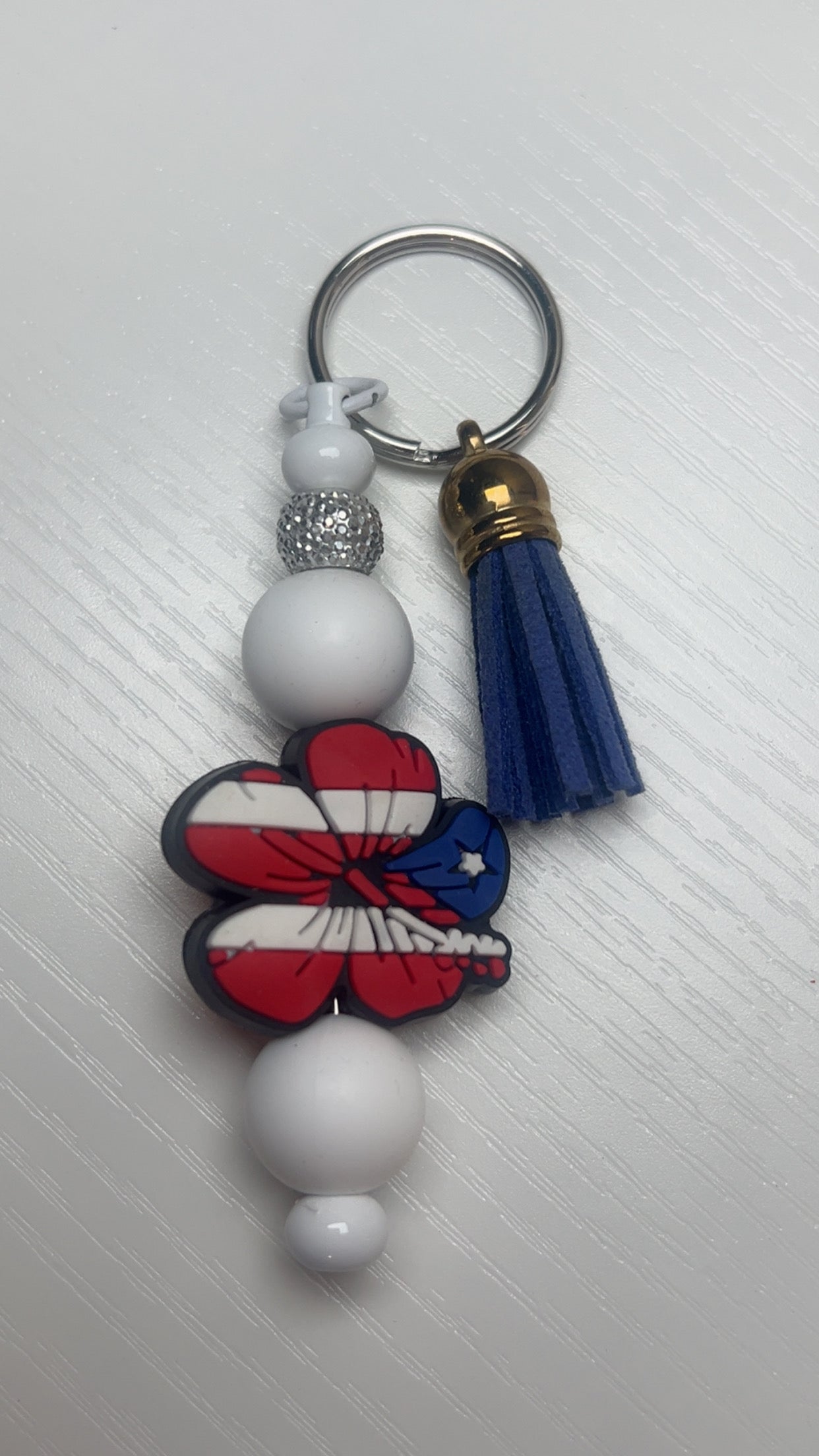 Flower keychain