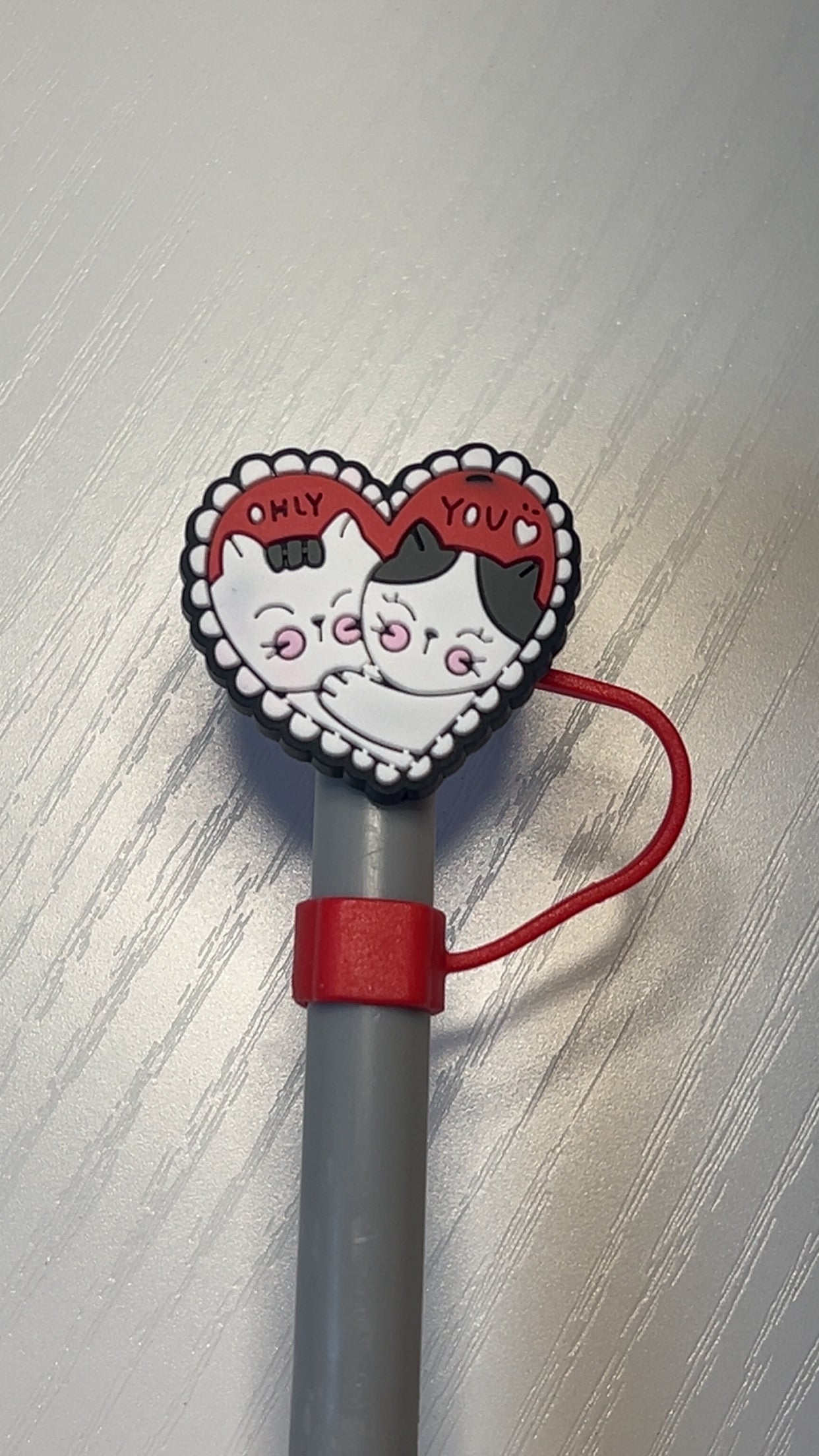 Cat straw topper