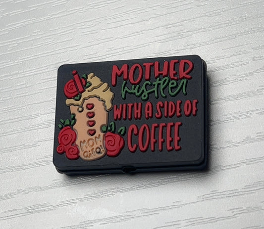 Mother hustler silicone focal bead