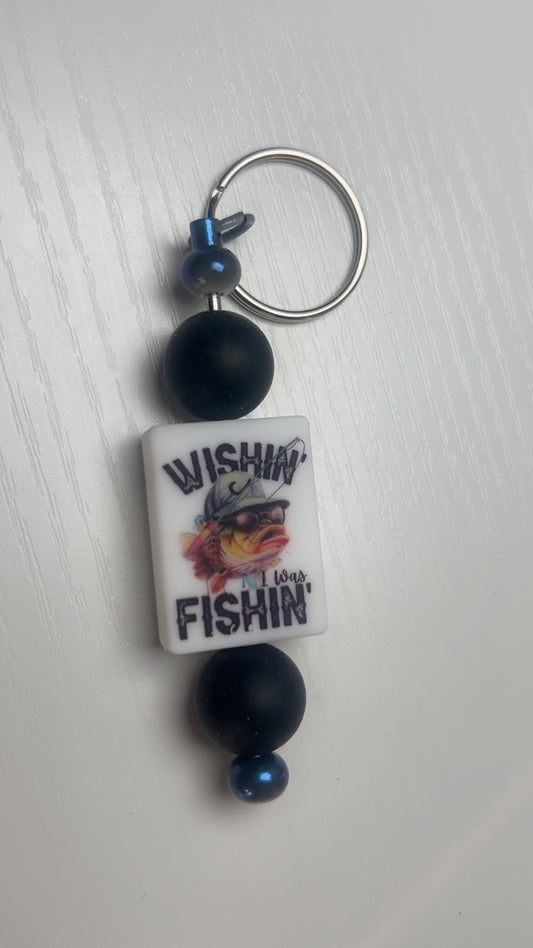 Fishin keychain