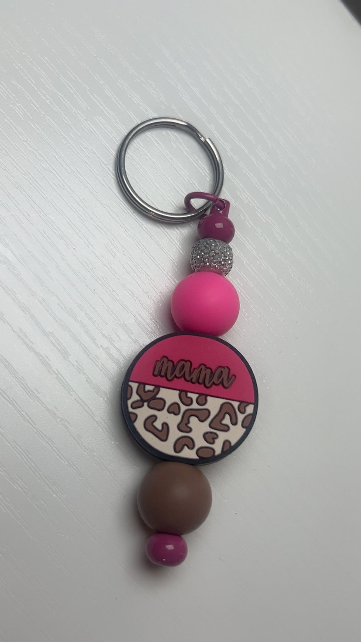 Leopard keychain
