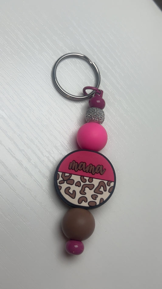 Leopard keychain