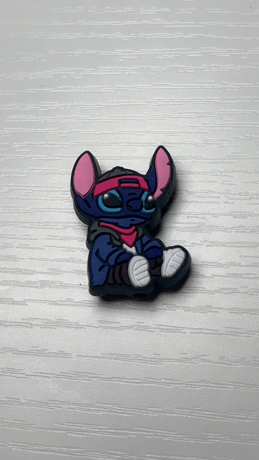 Stitch silicone bead