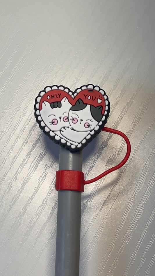 Cat straw topper